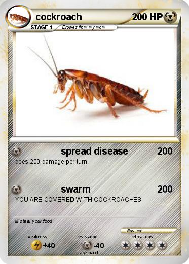 Pokemon cockroach