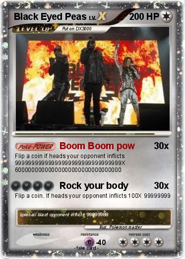 Pokemon Black Eyed Peas