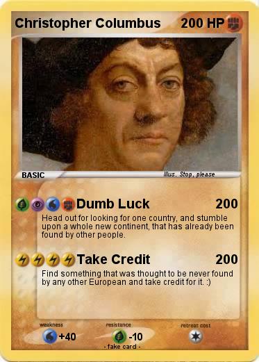 Pokemon Christopher Columbus