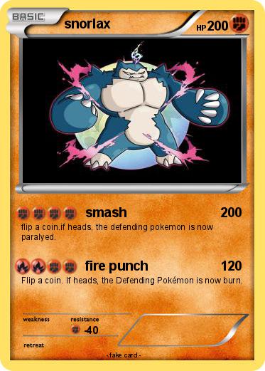 Pokemon snorlax