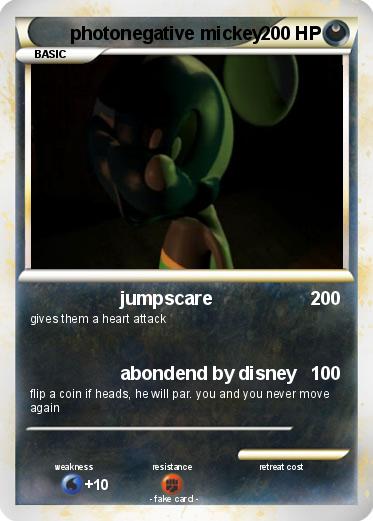 Pokemon photonegative mickey