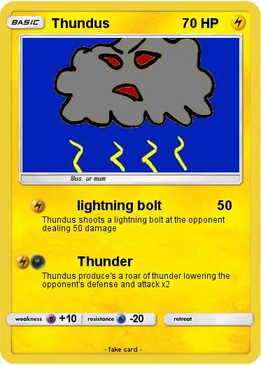 Pokemon Thundus