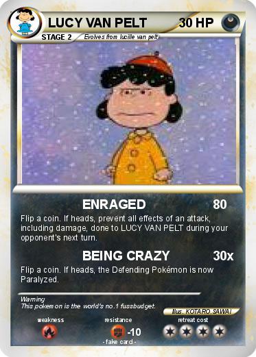 Pokemon LUCY VAN PELT