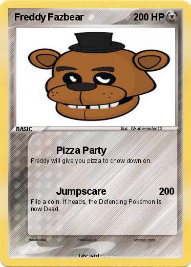Pokemon Freddy Fazbear