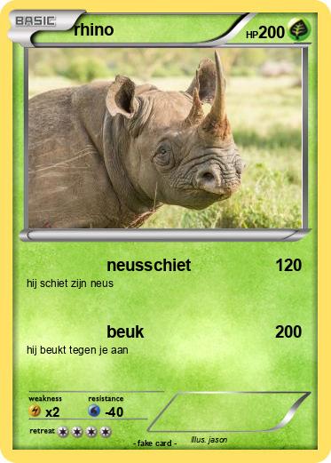 Pokemon rhino