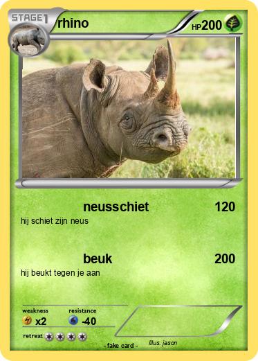 Pokemon rhino