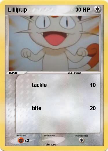 Pokemon Lillipup
