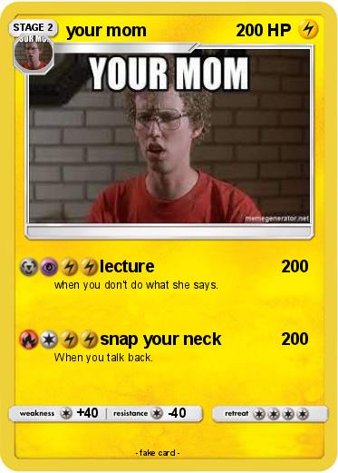 Pokemon your mom