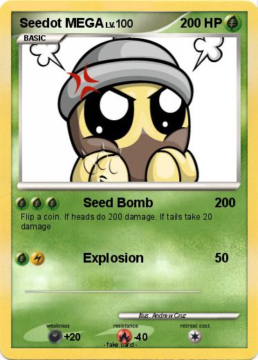 Pokemon Seedot MEGA