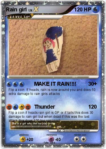 Pokemon Rain girl