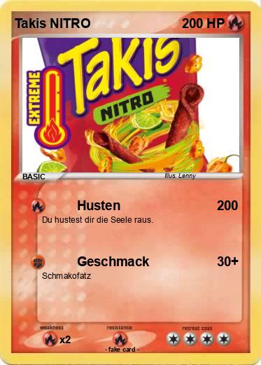 Pokemon Takis NITRO