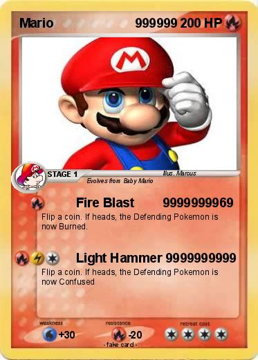 Pokemon Mario                       999999