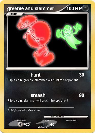 Pokemon greenie and slammer