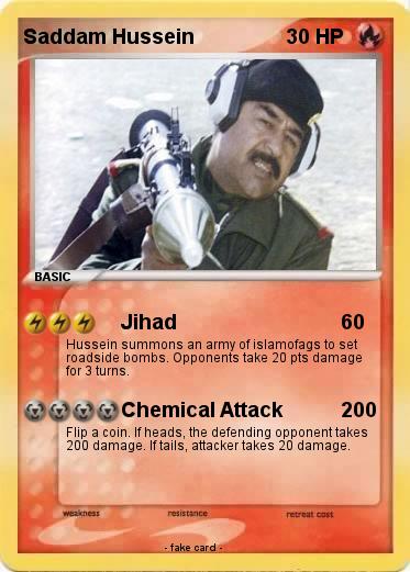 Pokemon Saddam Hussein