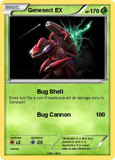 Pokemon Genesect EX