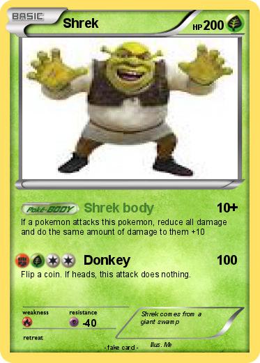 Pokemon Shrek Pokemon Shrek