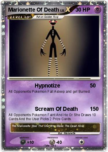 Pokemon Marionette Of Death