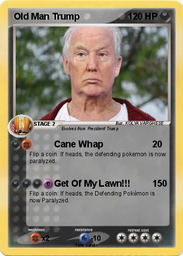 Pokemon Old Man Trump