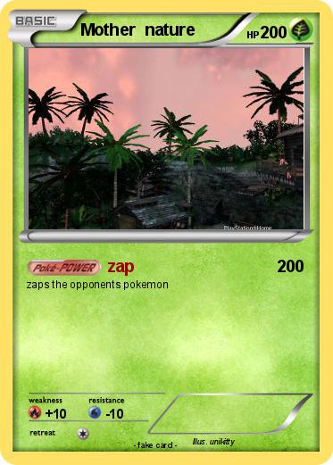Pokemon Mother  nature