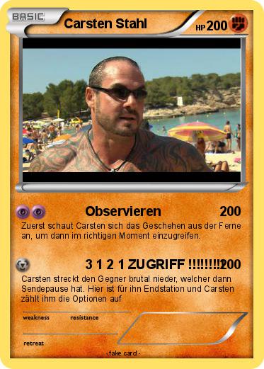Pokemon Carsten Stahl
