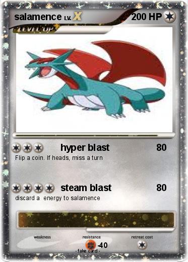 Pokemon salamence