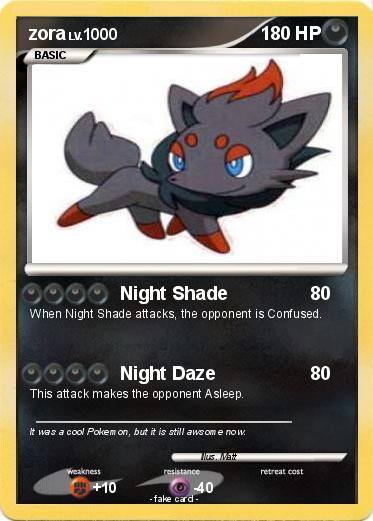 Pokemon zora