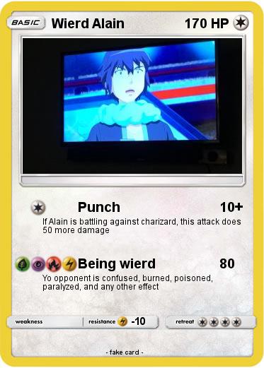 Pokemon Wierd Alain