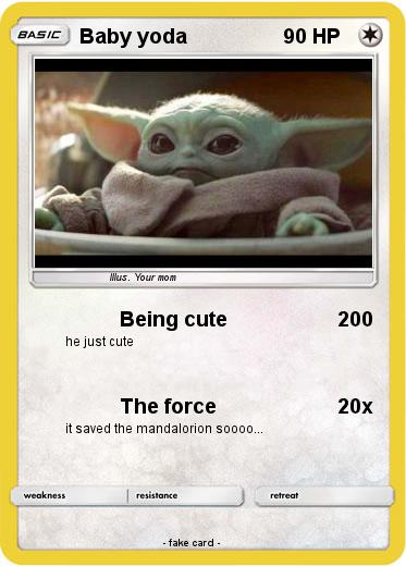 Pokemon Baby yoda