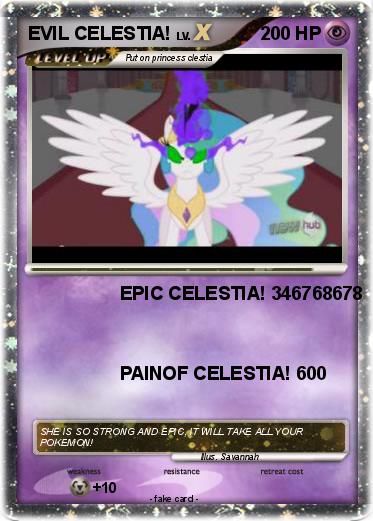 Pokemon EVIL CELESTIA!