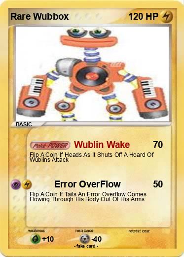 Pokemon Rare Wubbox
