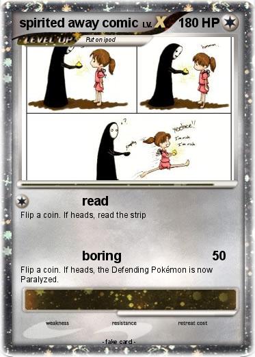 Pokemon spirited away comic