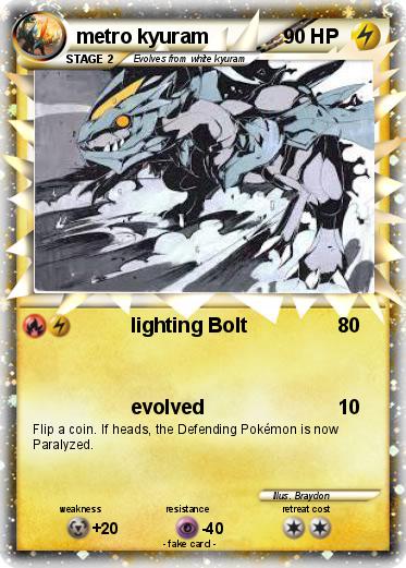 Pokemon metro kyuram