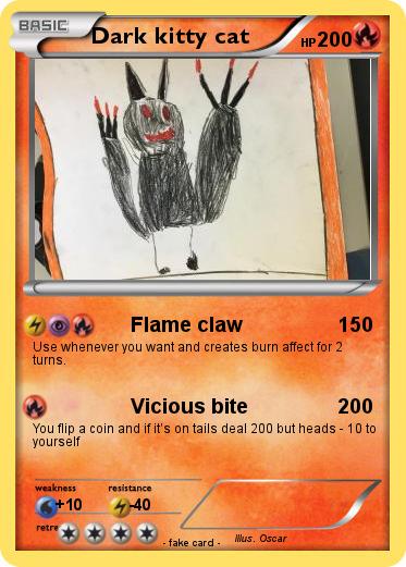 Pokemon Dark kitty cat