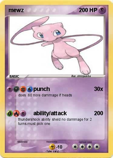 Pokemon mewz