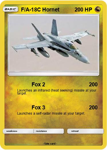 Pokemon F/A-18C Hornet