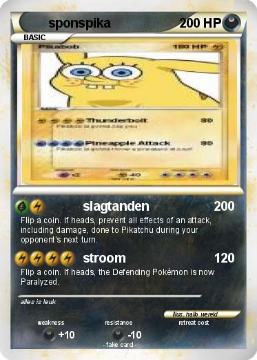 Pokemon sponspika