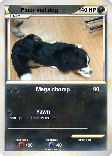 Pokemon Floor mat dog