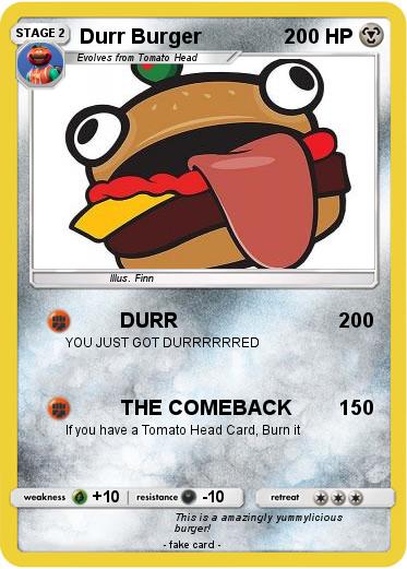 Pokemon Durr Burger