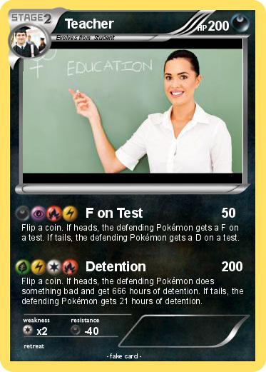 Pokemon Teacher