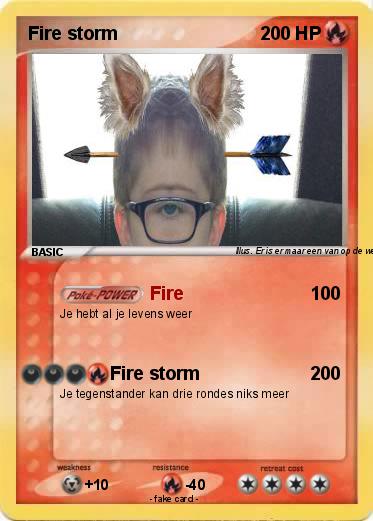 Pokemon Fire storm