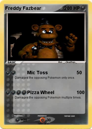 Pokemon Freddy Fazbear