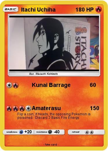 Pokemon Itachi Uchiha