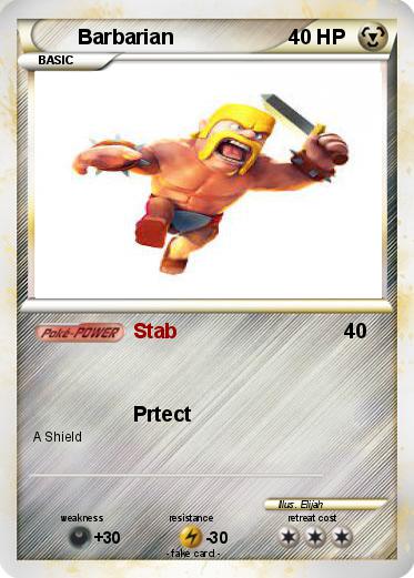 Pokemon Barbarian