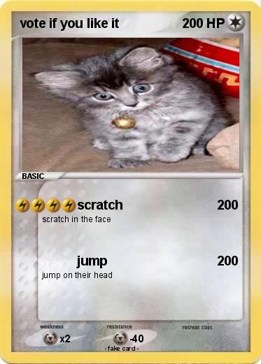 Pokemon vote if you like it