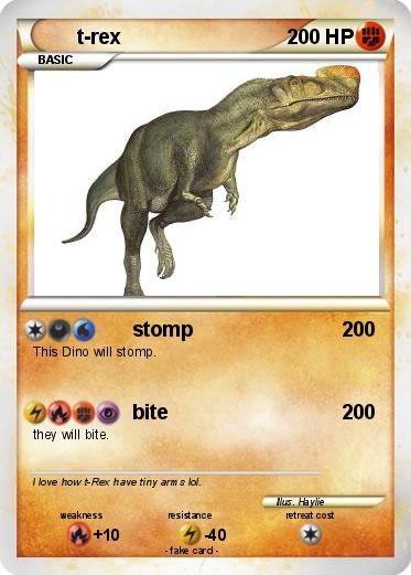 Pokemon t-rex