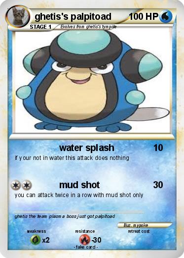 Pokemon ghetis's palpitoad
