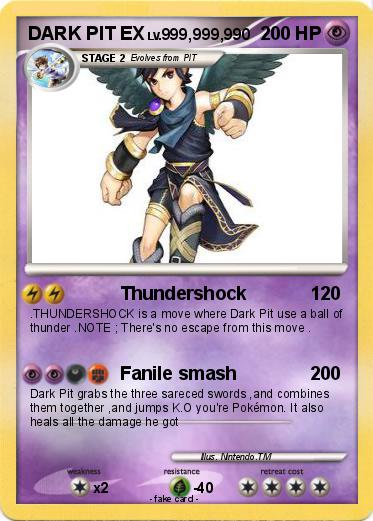 Pokemon DARK PIT EX