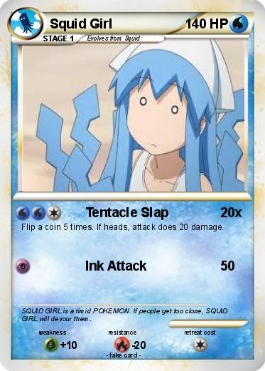 Pokemon Squid Girl