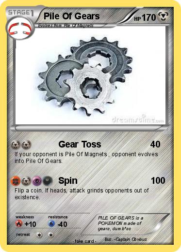 Pokemon Pile Of Gears
