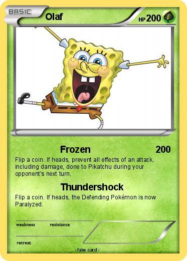 Pokemon Olaf